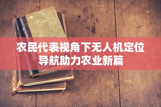 农民代表视角下无人机定位导航助力农业新篇